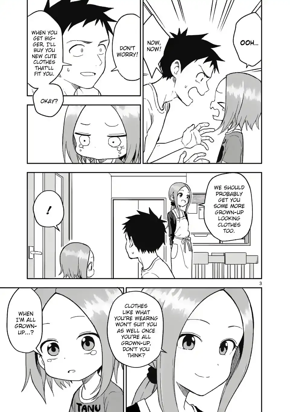 Karakai Jouzu no (Moto) Takagi-san Chapter 156 3